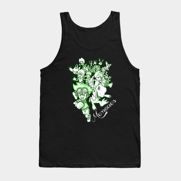 Digimon Memories Tank Top by CursedRose